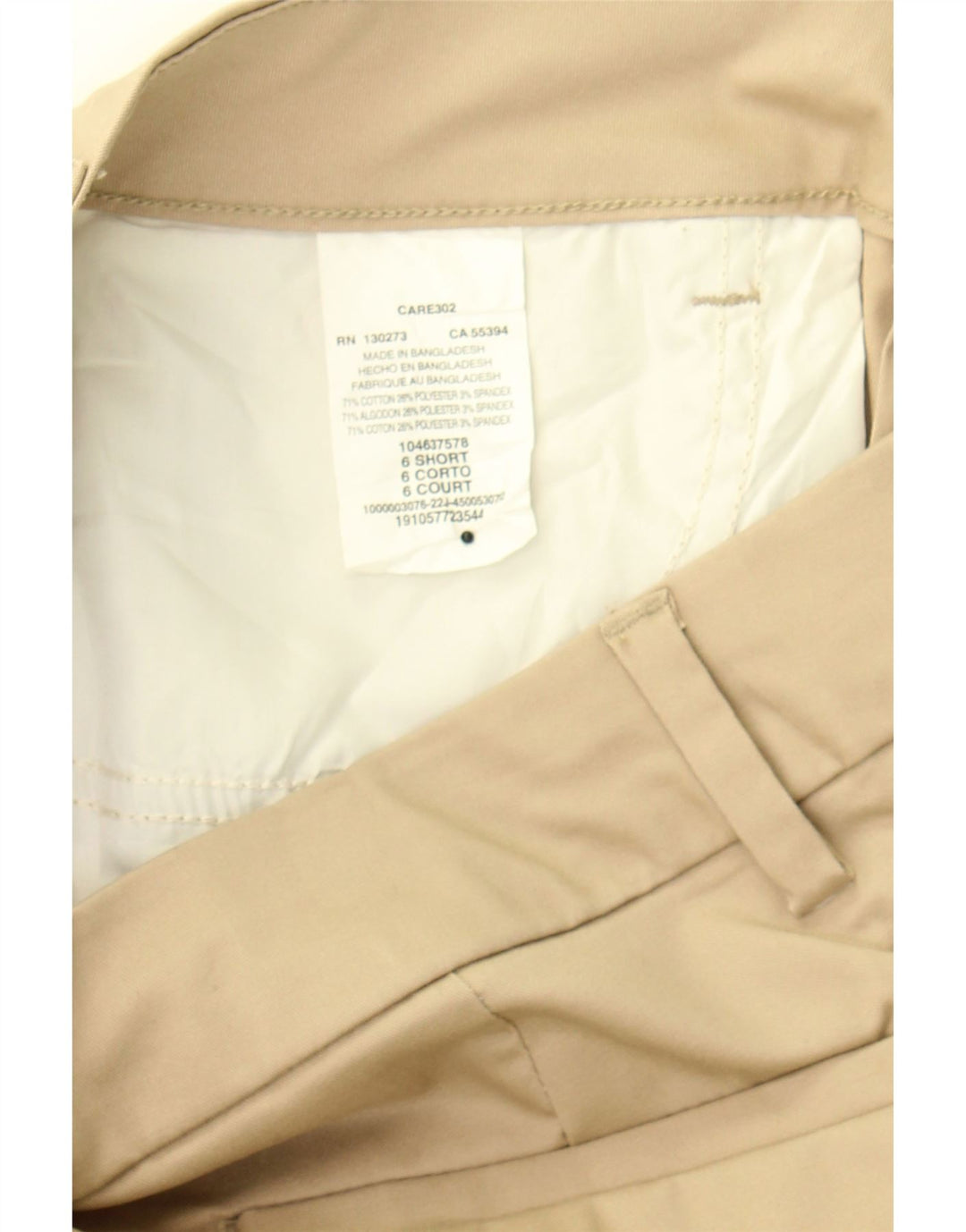 LEE Womens Straight Casual Trousers US 6 Medium W30 L29 Beige Cotton Vintage Lee and Second-Hand Lee from Messina Hembry 