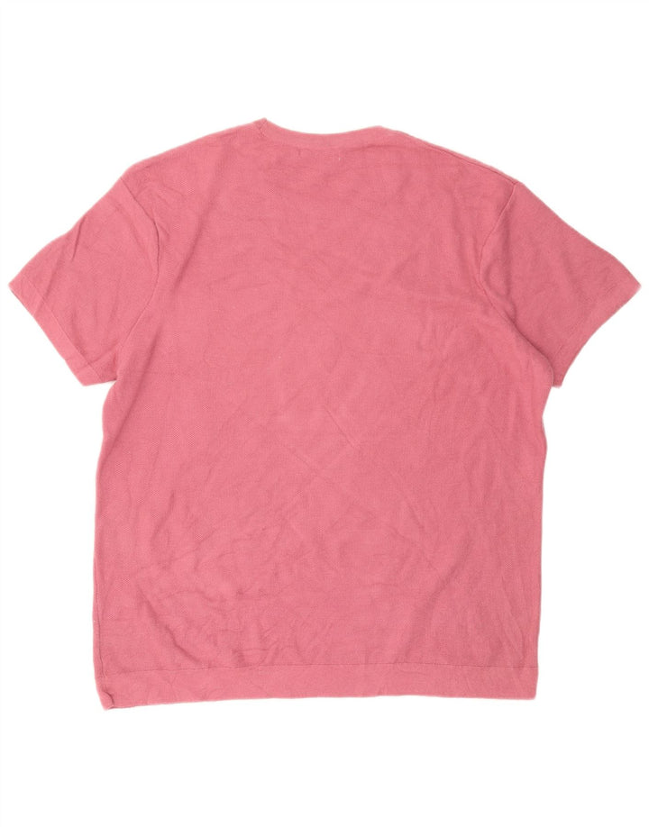 Camiseta masculina Zara XL rosa