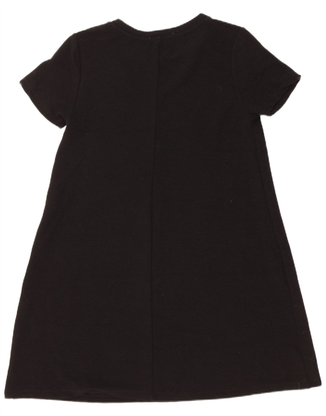 Vestido feminino Zara UK 14 grande poliéster preto