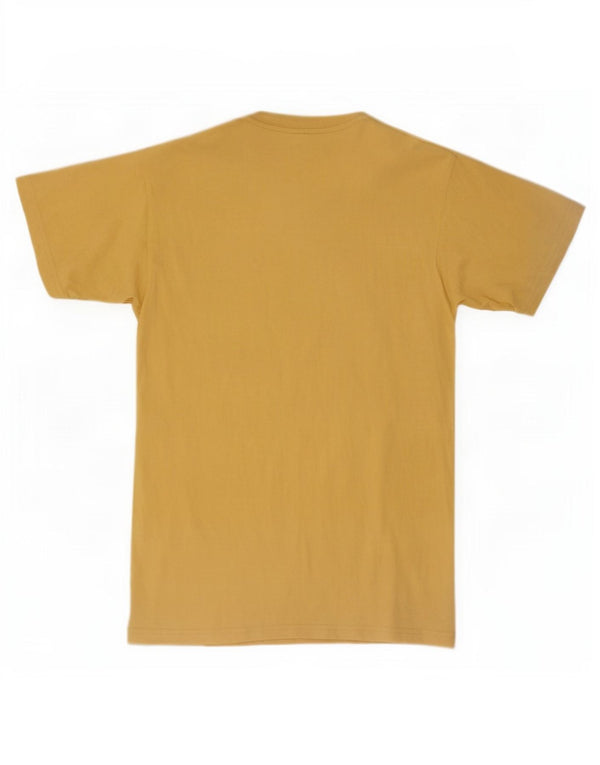 Camiseta Vans Masculina Classic Fit Graphic Top Pequeno Algodão Amarelo