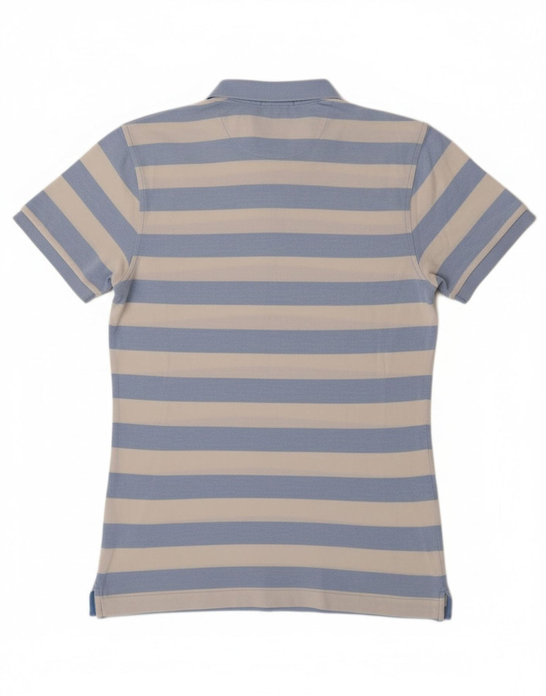 Camisa polo masculina Gant média listrada azul