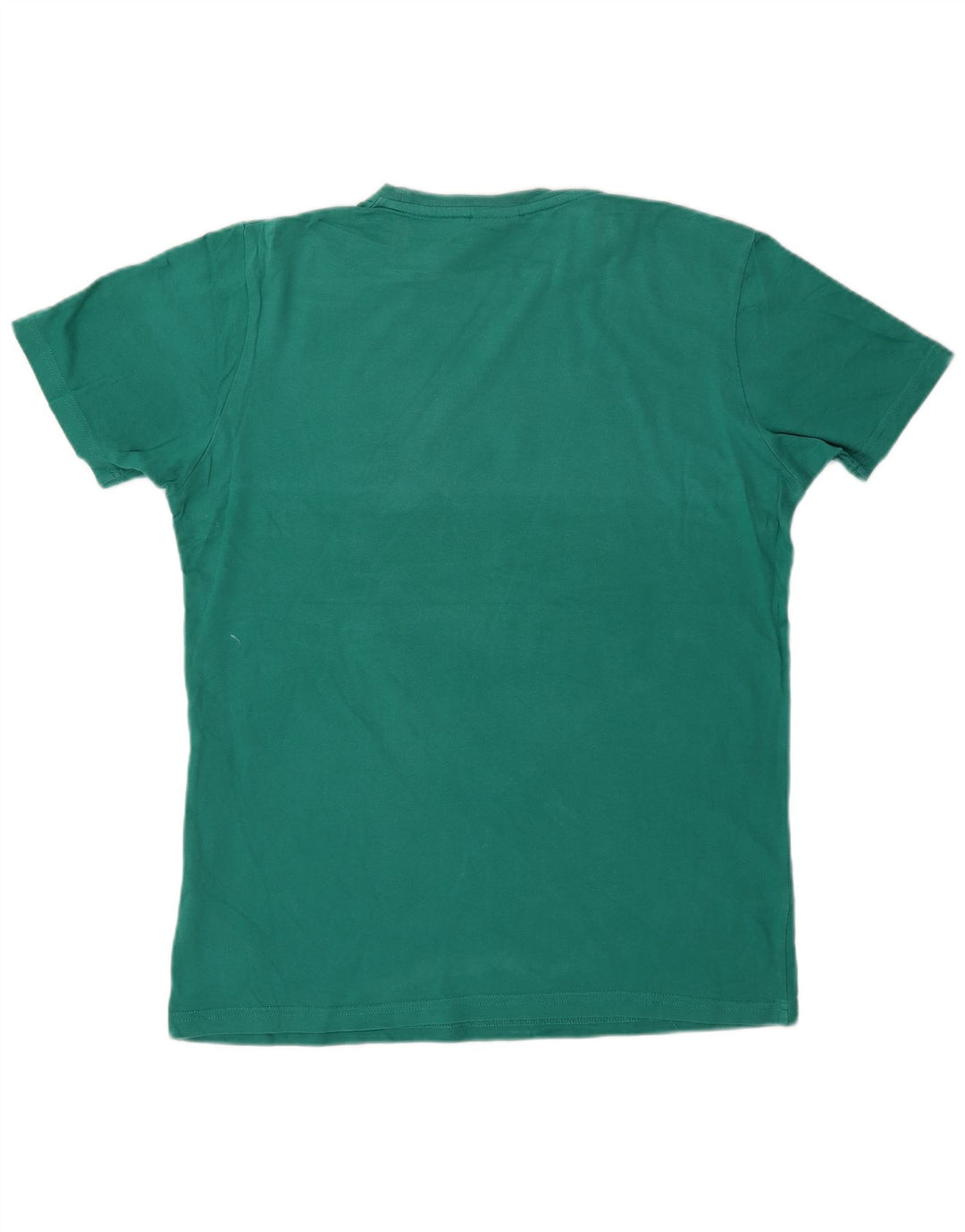 Ellesse Camiseta masculina gráfica Top médio algodão verde