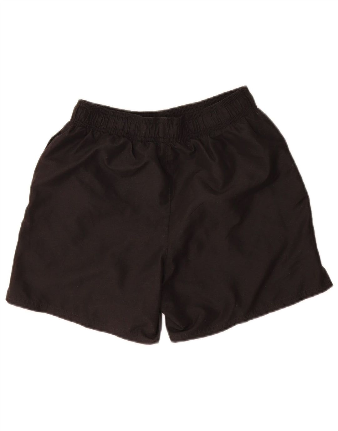 Shorts esportivos femininos NIKE UK 10 pequenos poliéster preto