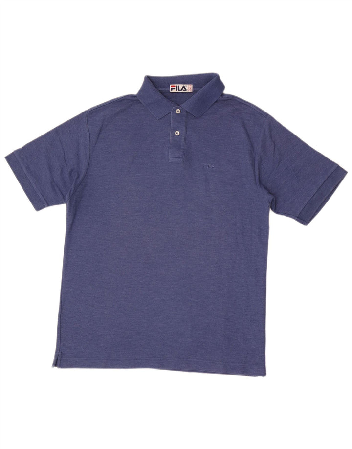 Polo masculino Fila médio azul marinho
