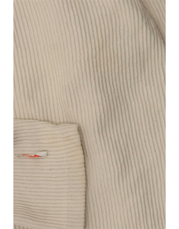 Zara Mens Top Manga Longa XL Off White