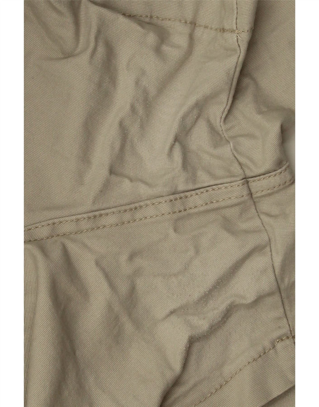 Shorts cargo feminino de cintura alta LEE US 18 2XL W38 algodão bege
