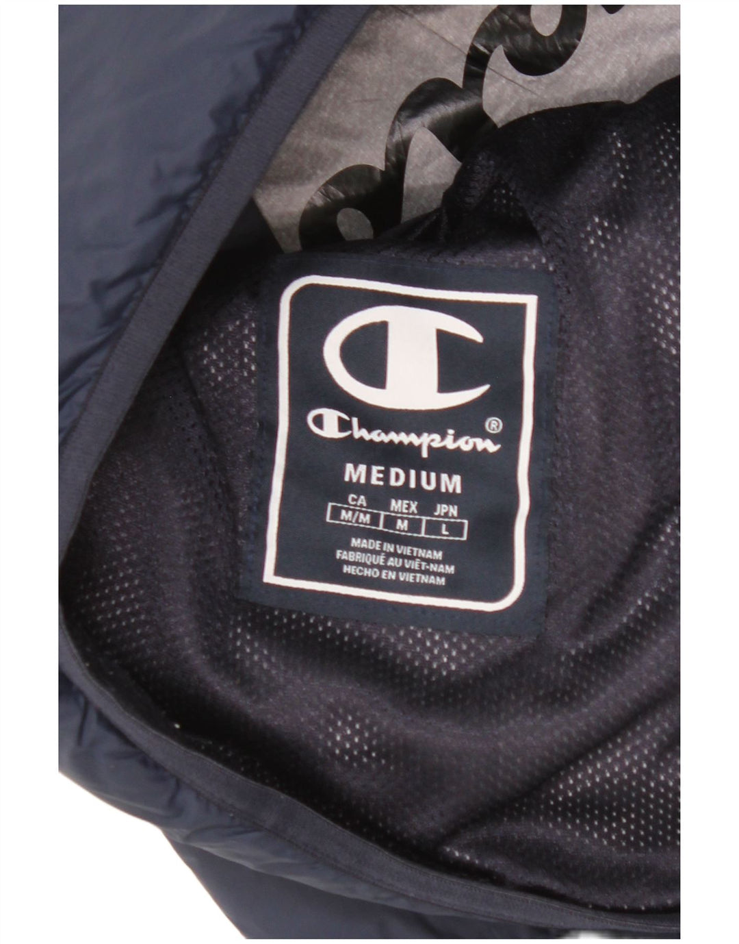 Colete acolchoado masculino Champion UK 38 médio azul marinho