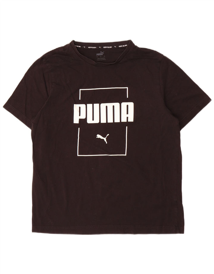 Puma Camiseta Masculina Graphic Top Grande Preto