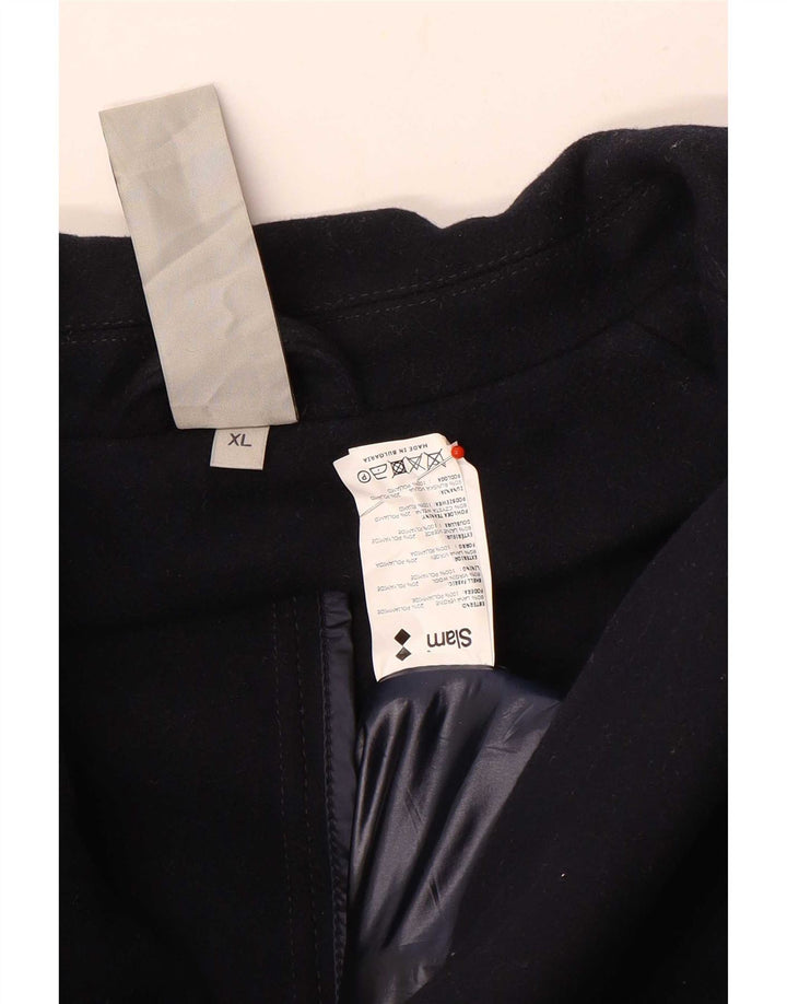 Casaco masculino Slam Pea UK 42 XL lã azul marinho