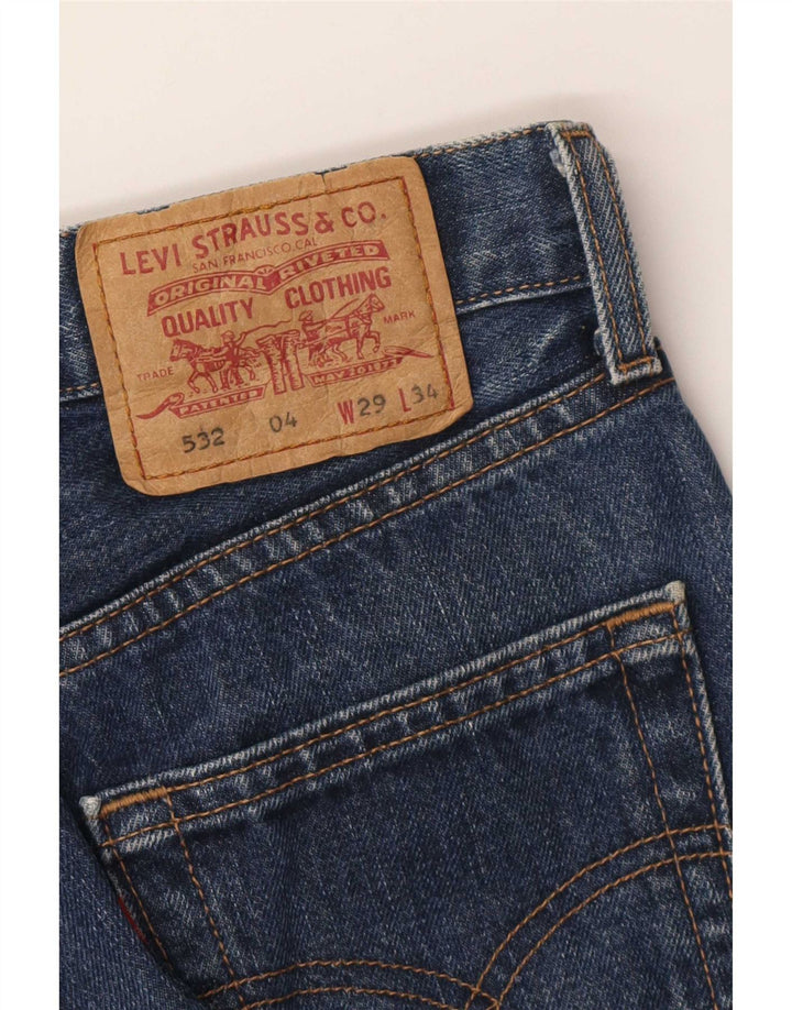 Calça Jeans Levis Feminina 532 Flared W29 L30 Azul
