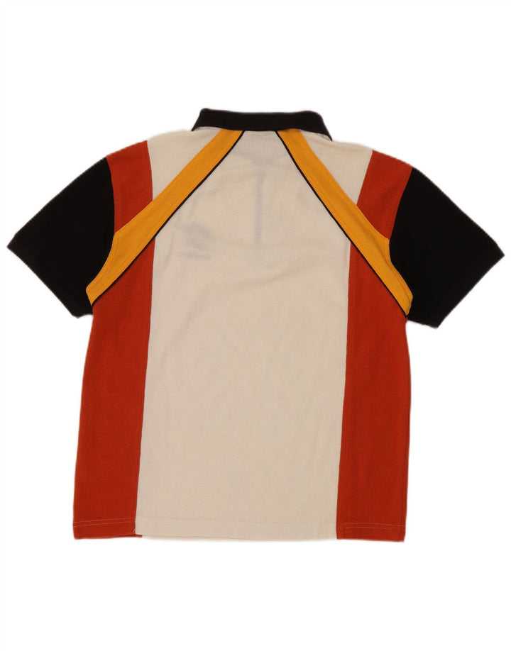 Camisa polo masculina LOTTO Reino Unido 36/38 pequena cor branca de poliéster