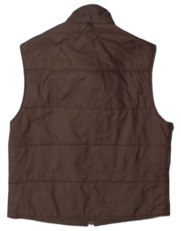 Fay Womens Gilet UK 16 Grande Marrom