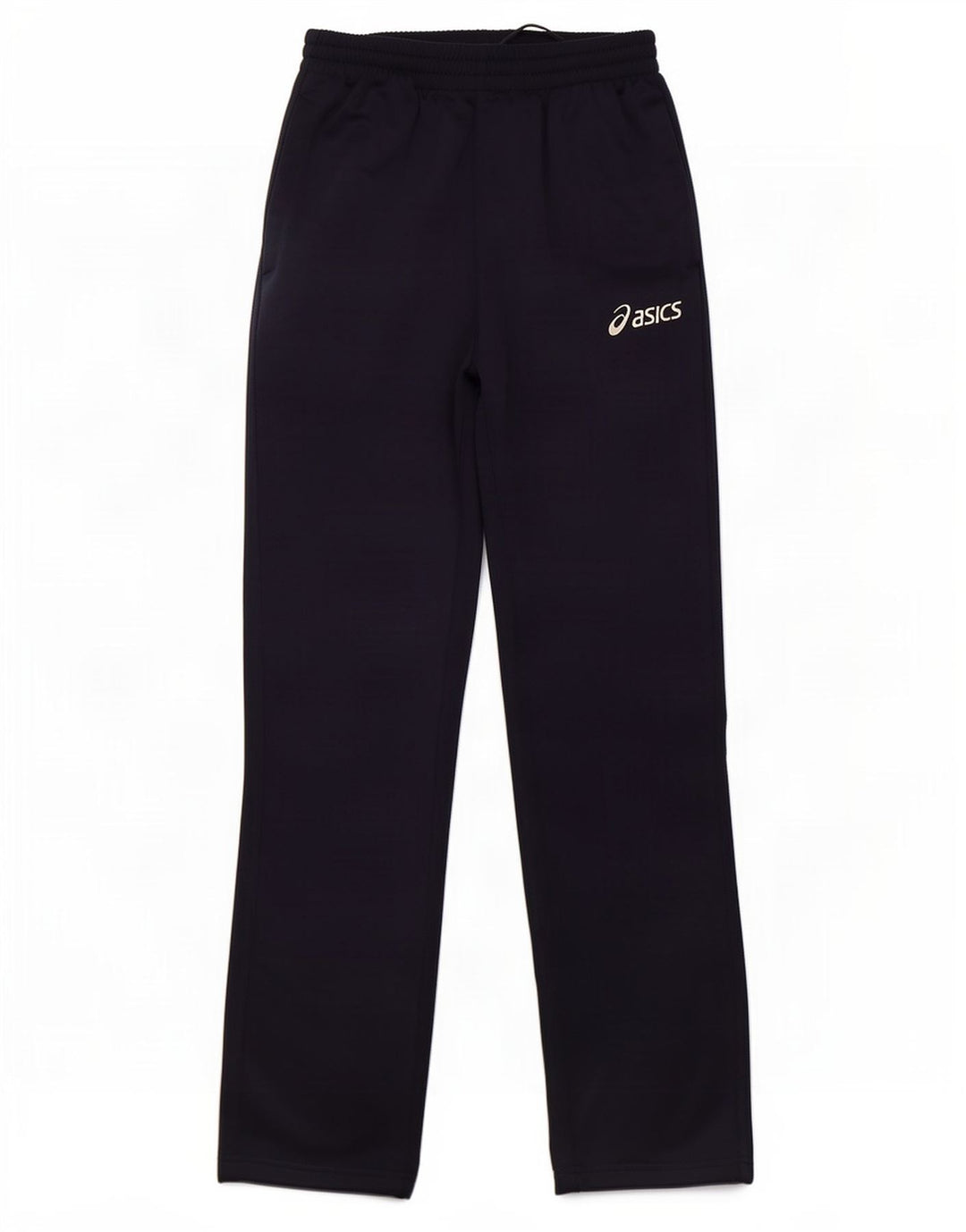 Calça de treino masculina Asics pequena azul marinho
