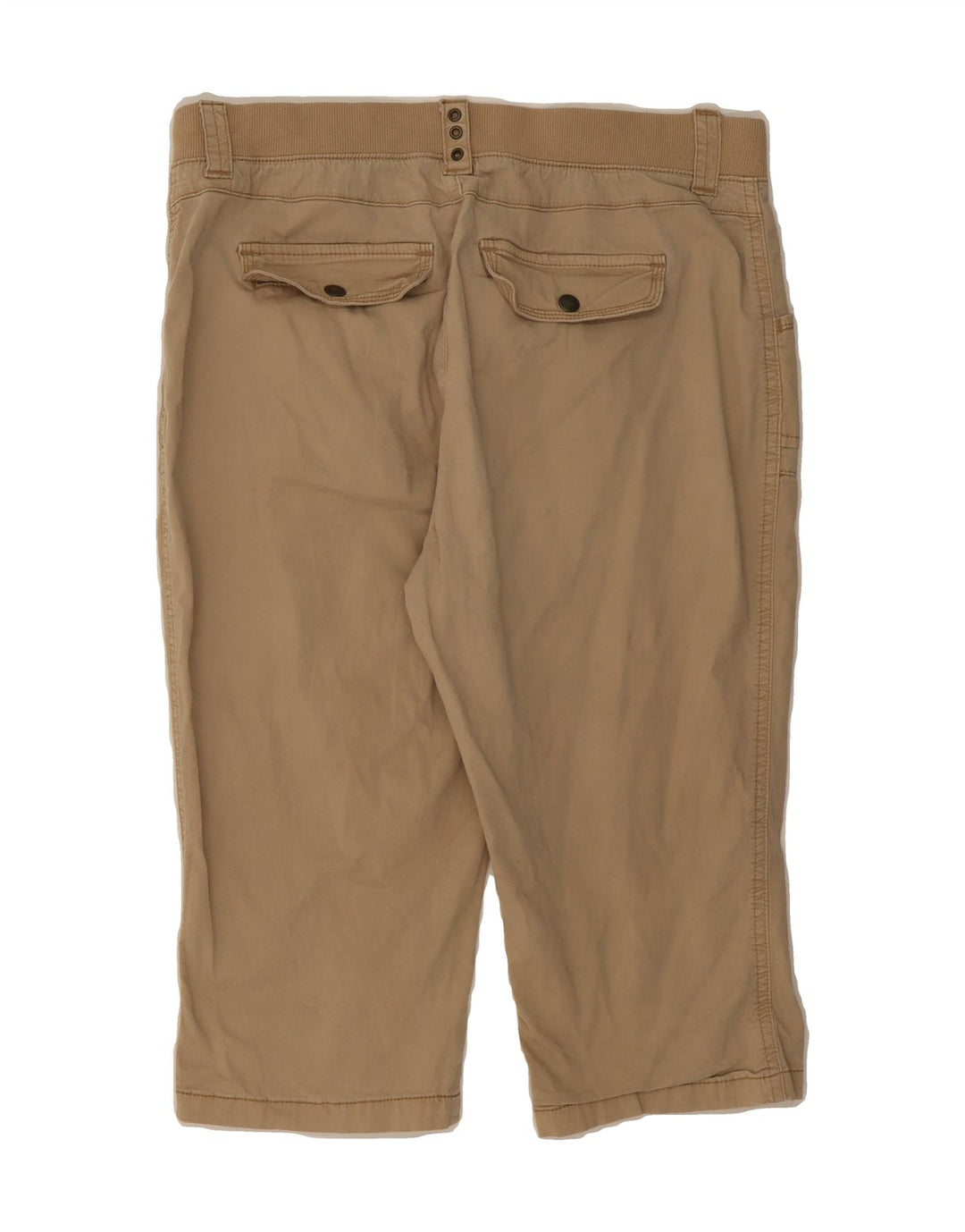 LEE Womens Relaxed Fit Bermuda Shorts US 14 XL W36  Beige Cotton Vintage Lee and Second-Hand Lee from Messina Hembry 