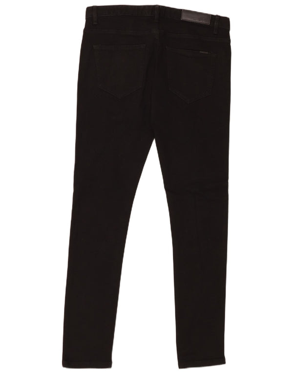 Jeans Slim Masculino Diesel W32 L32 Algodão Preto