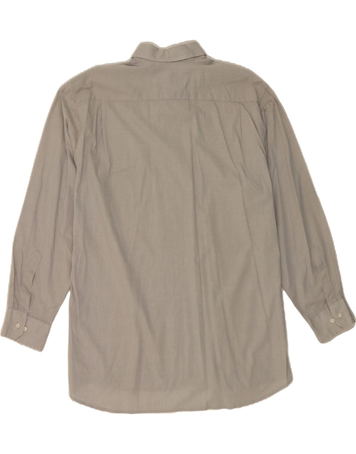 ADIDAS Mens Shirt Size 41 Large Grey Cotton Vintage Adidas and Second-Hand Adidas from Messina Hembry 