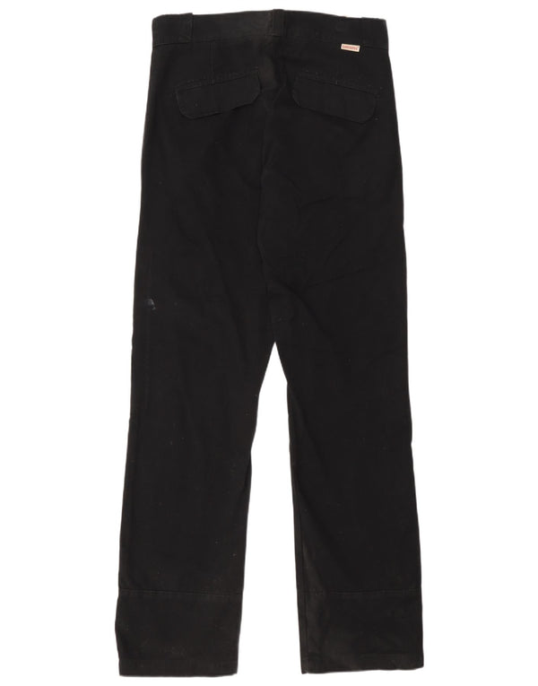 Lee Mens Leesures Regular Cargo Calças W30 L32 Algodão Preto