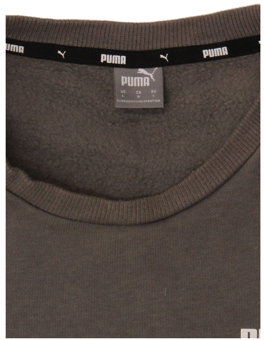 Suéter feminino PUMA UK 16 grande cinza