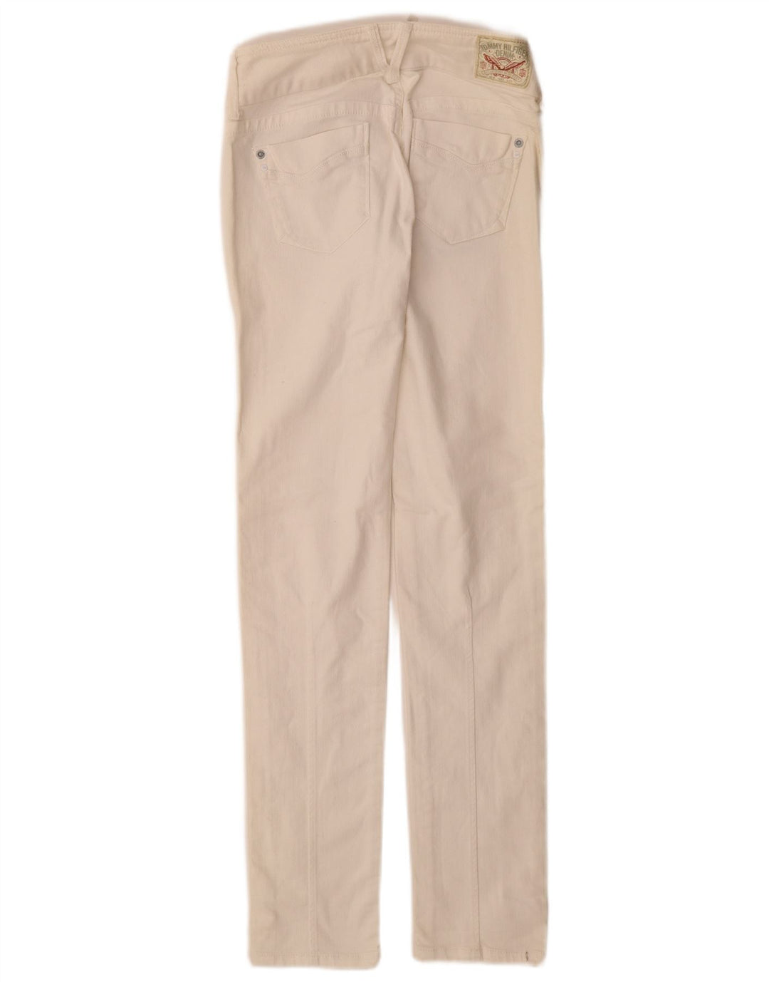 Tommy Hilfiger Jeans Slim Feminino W25 L32 Algodão Branco