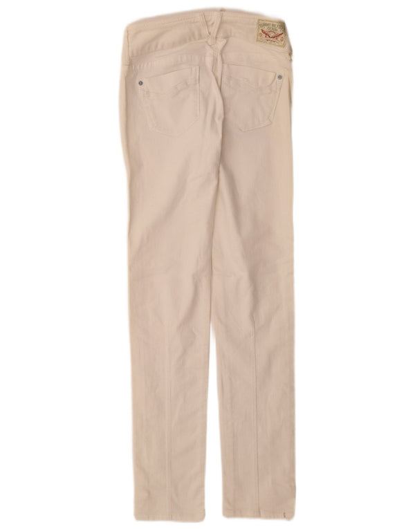Tommy Hilfiger Jeans Slim Feminino W25 L32 Algodão Branco