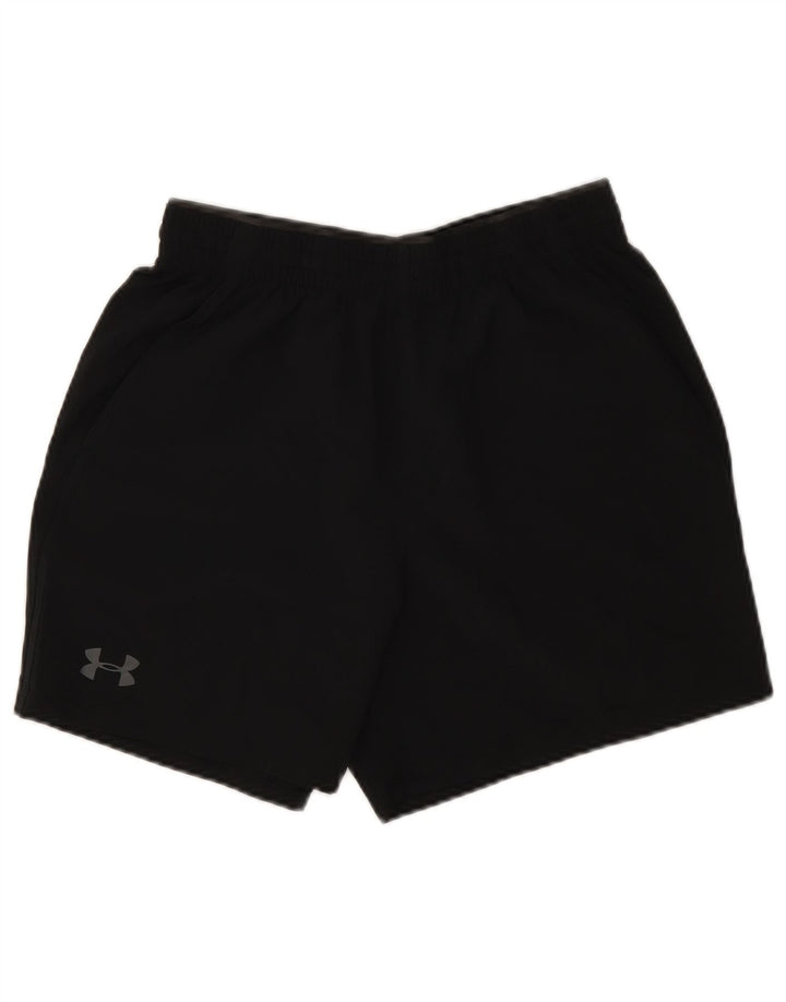 Shorts esportivos masculinos Under Armour médio preto