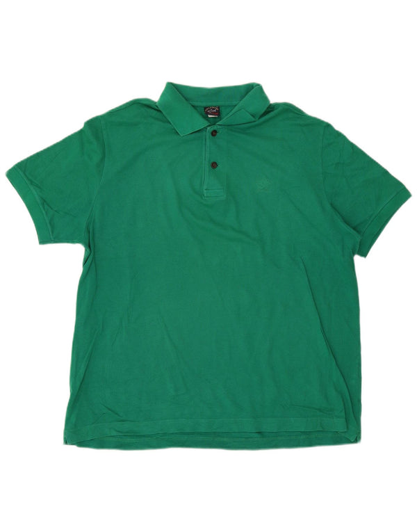 Camisa polo masculina Paul & Shark Yachting XL algodão verde
