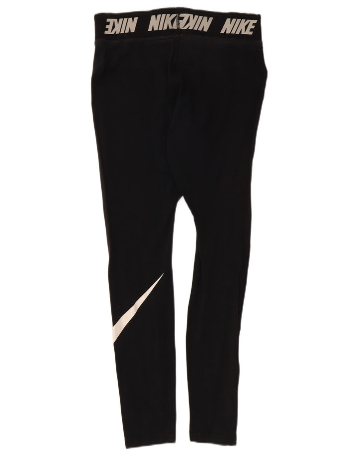 Leggings Nike Femininas Graphic UK 12 Médio Algodão Preto