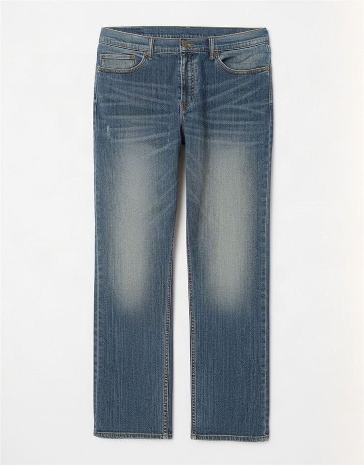 Levi's Masculino 514 Straight Jeans W36 L32 Azul Algodão