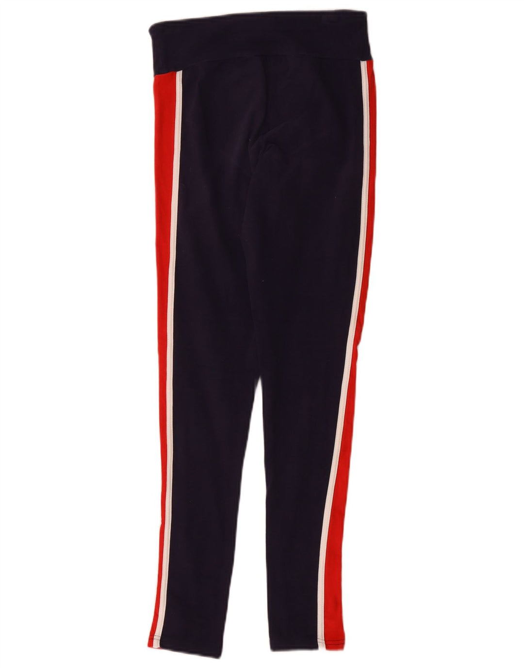 Leggings feminino Fila UK 10 pequeno bloco colorido azul marinho