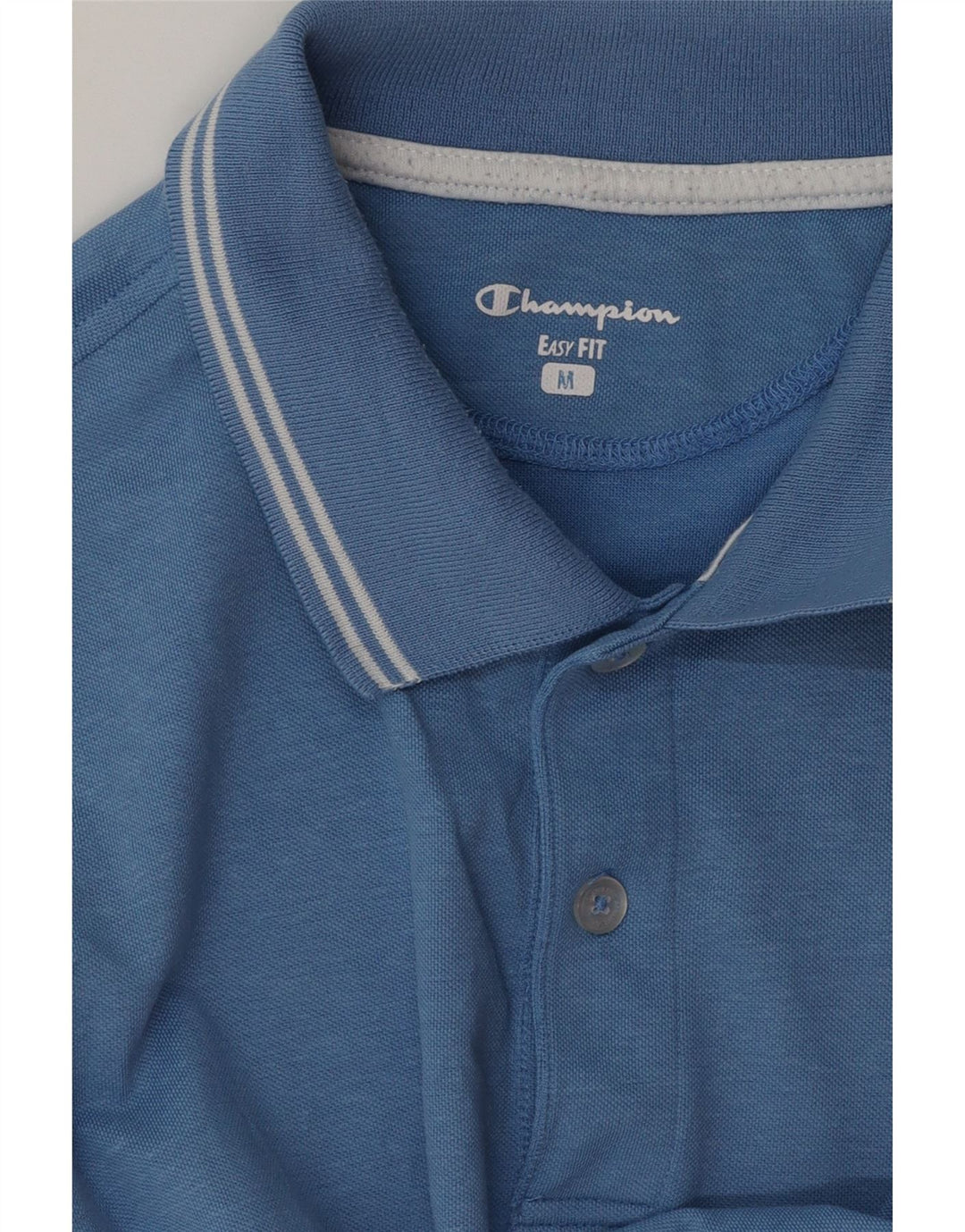 Camisa polo masculina Champion Easy Fit azul médio