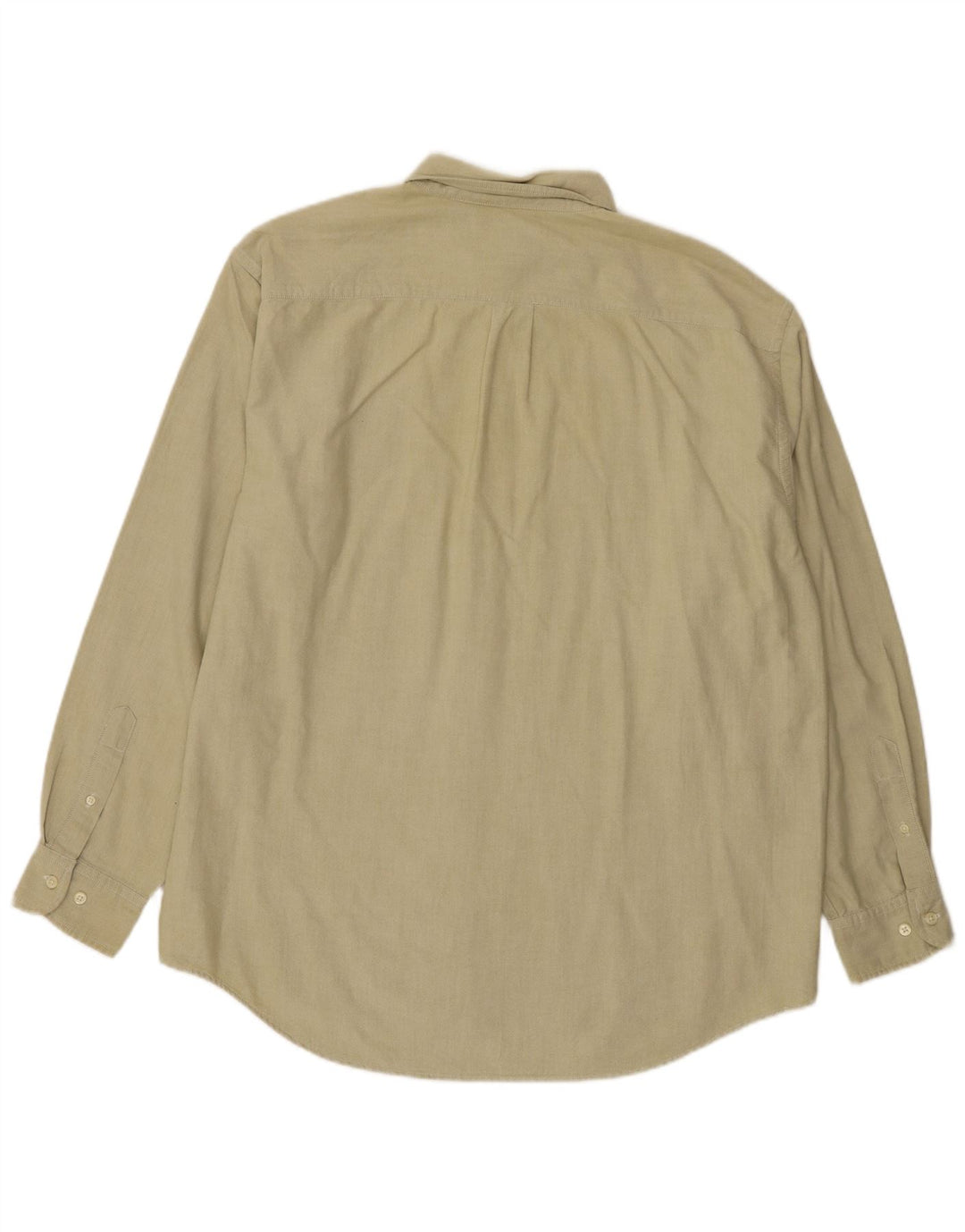 Camisa masculina Gap Loose Fit grande algodão bege