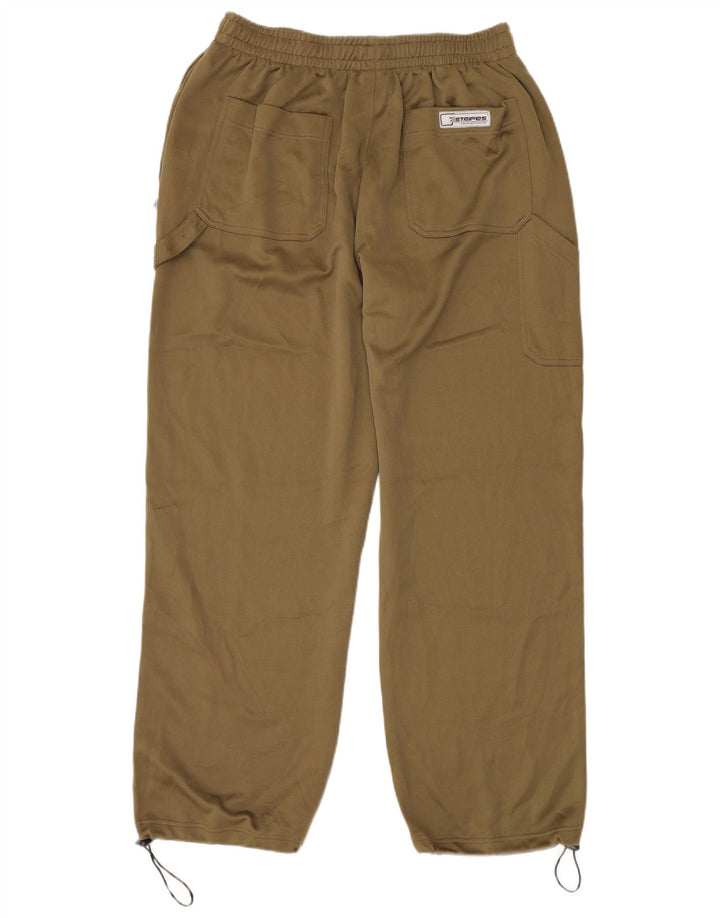 Calças de treino masculinas ADIDAS XL Khaki Poliéster