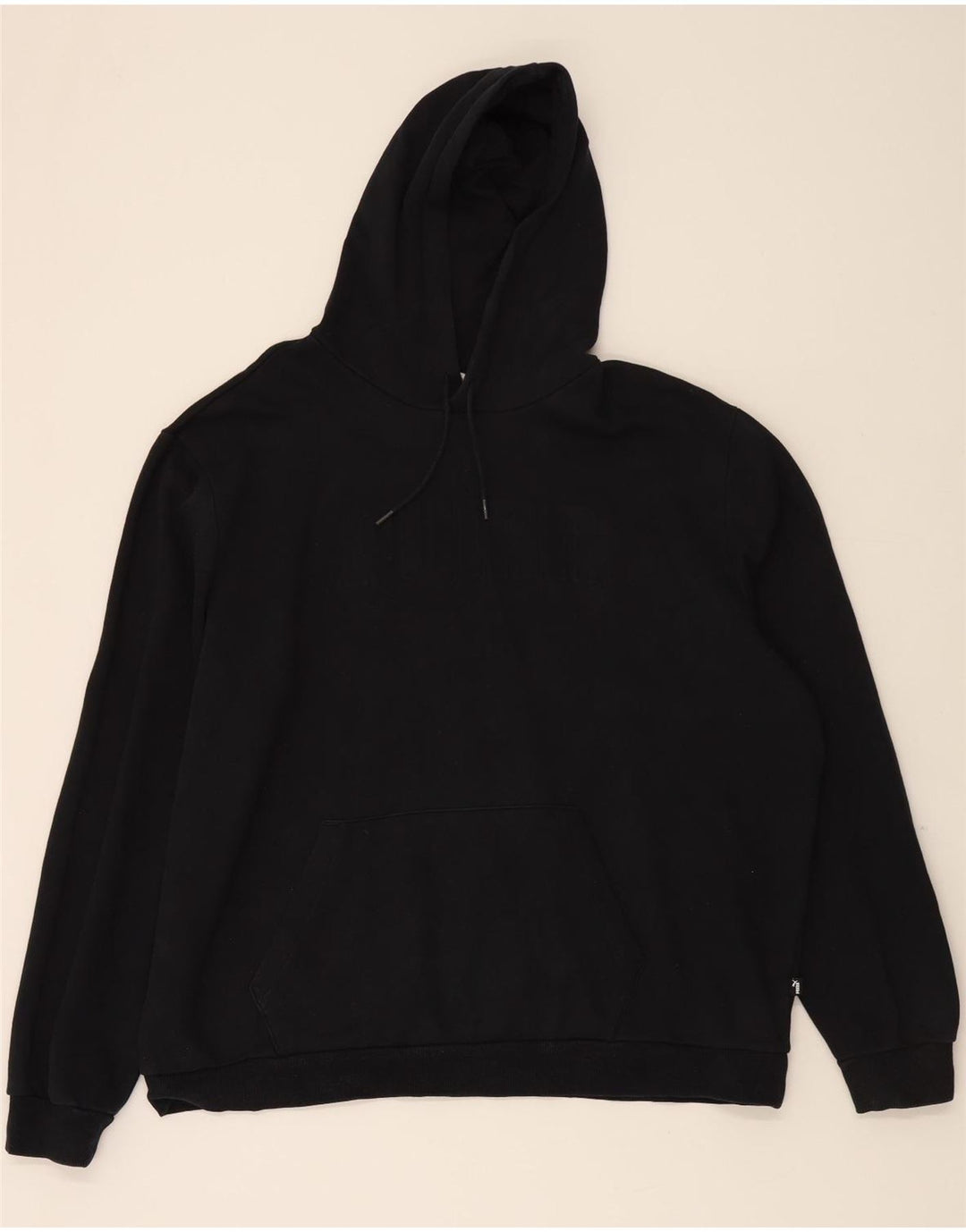 PUMA Mens Hoodie Jumper 2XL Navy Blue Vintage Puma and Second-Hand Puma from Messina Hembry 