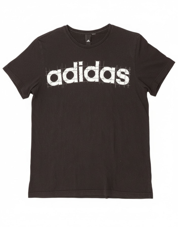 Camiseta Adidas Masculina Graphic Top Grande Preto