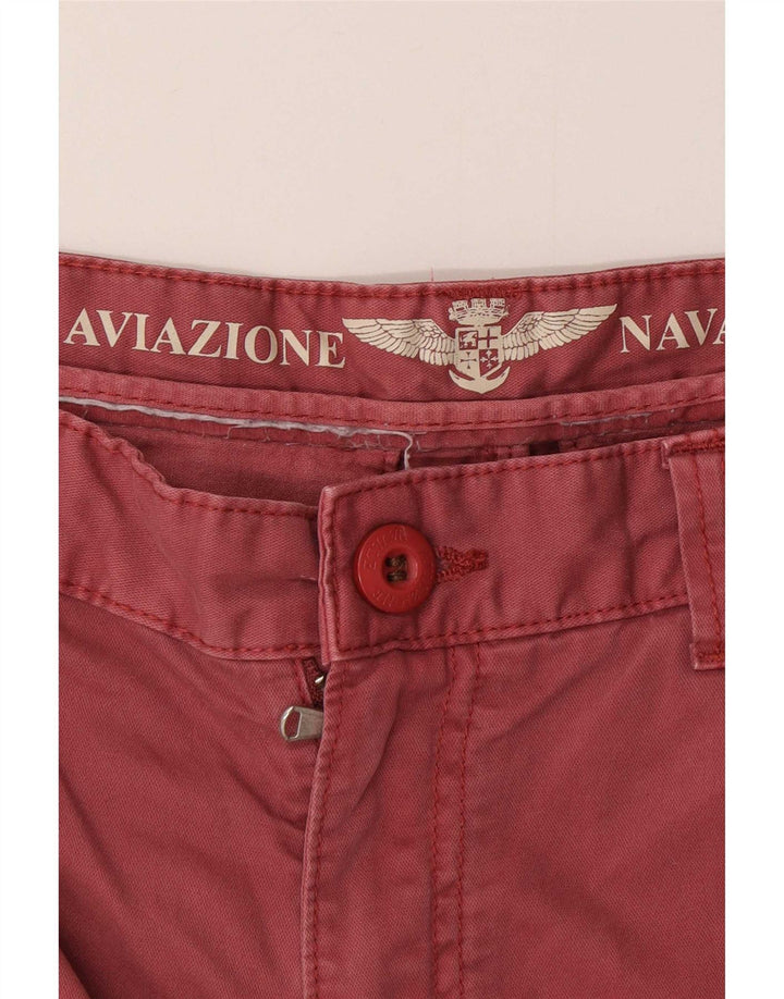 Aviazione Navale Mens Cargo Shorts IT 52 2XL W38 Rosa