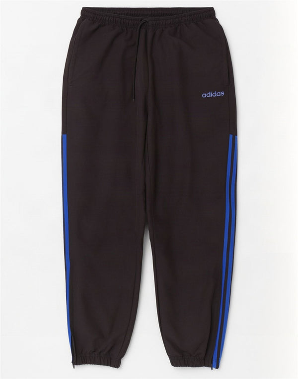 Adidas Mens Treino Calças Joggers Grande Poliéster Preto