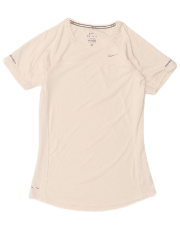 Camiseta Nike Dri Fit Feminina Top UK 6 XS Branca
