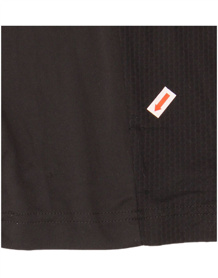Camiseta Adidas Menino Climacool Top 15-16 Anos Preto Colorblock Poliéster