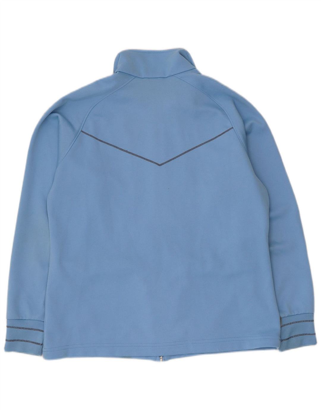 Lotto Womens Tracksuit Top Jacket UK 14 Grande Poliéster Azul