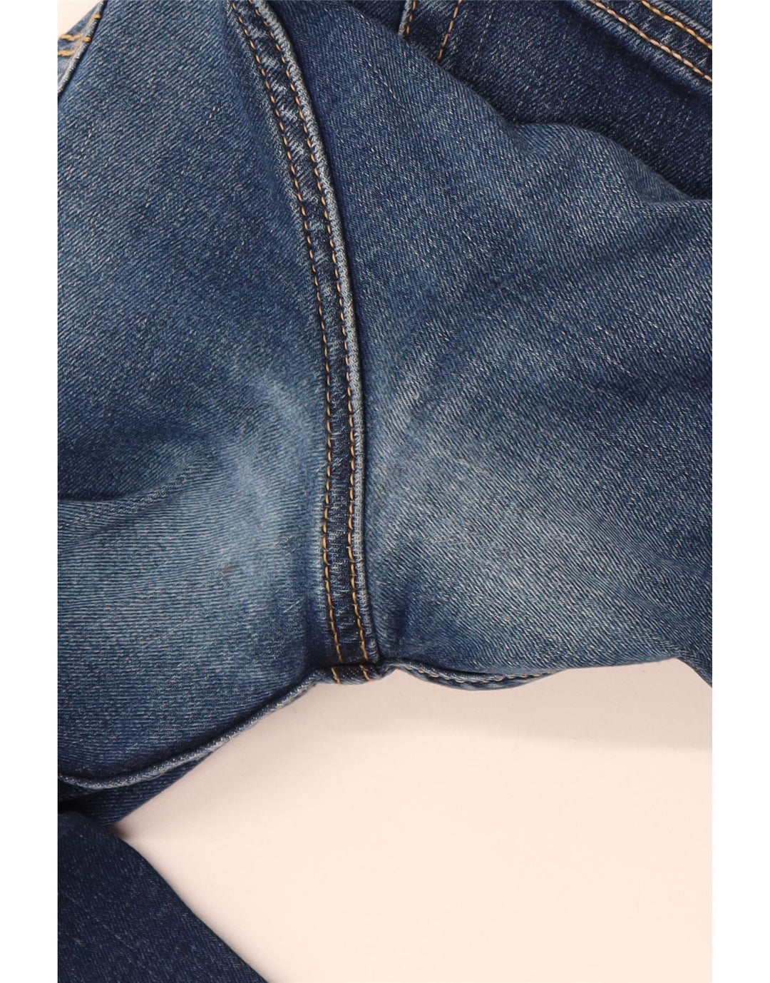 Mustang feminino Tramper Slim Jeans W32 L32 algodão azul