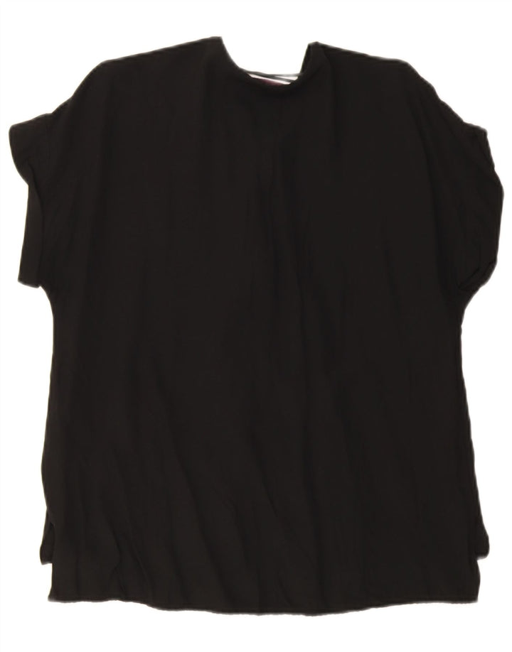 Blusa feminina Phase Eight UK 12 viscose preta média