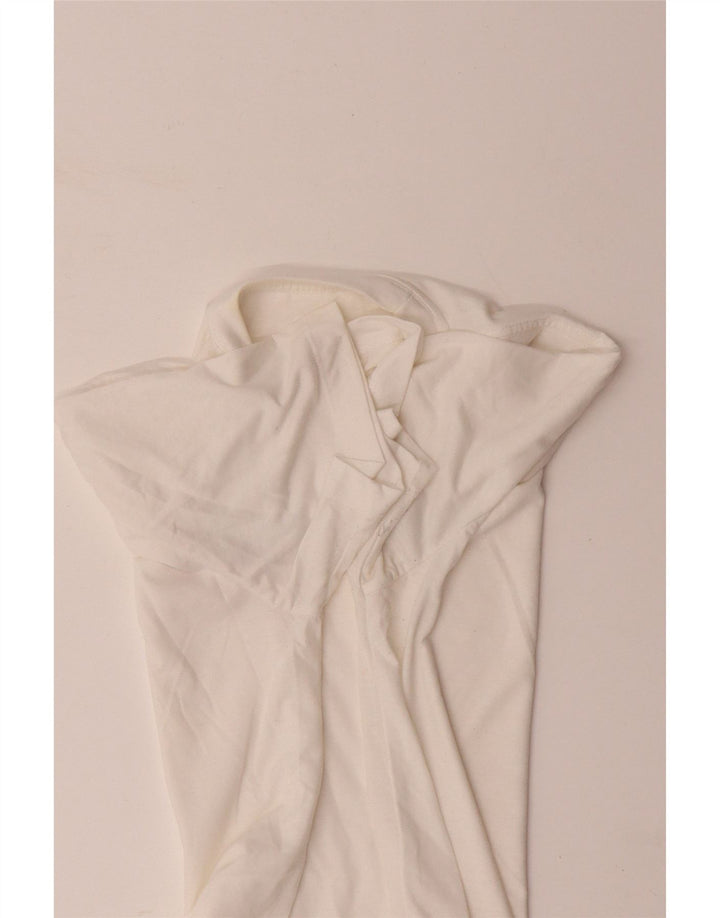 Camiseta masculina NIKE Dri Fit Graphic Top Médio Algodão Branco