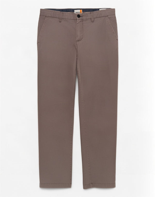 Calça Chino Masculina Timberland W32 L32 Cinza Algodão