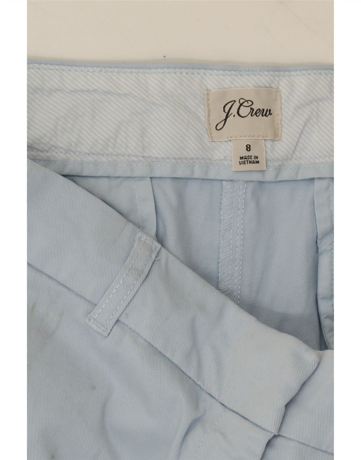 J. CREW Womens Chino Shorts US 8 Medium W30  Blue Cotton Vintage J. Crew and Second-Hand J. Crew from Messina Hembry 