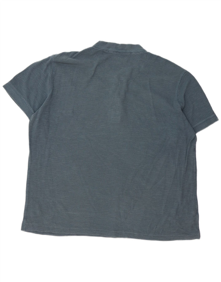 Camiseta masculina EDDIE BAUER Top XL algodão azul