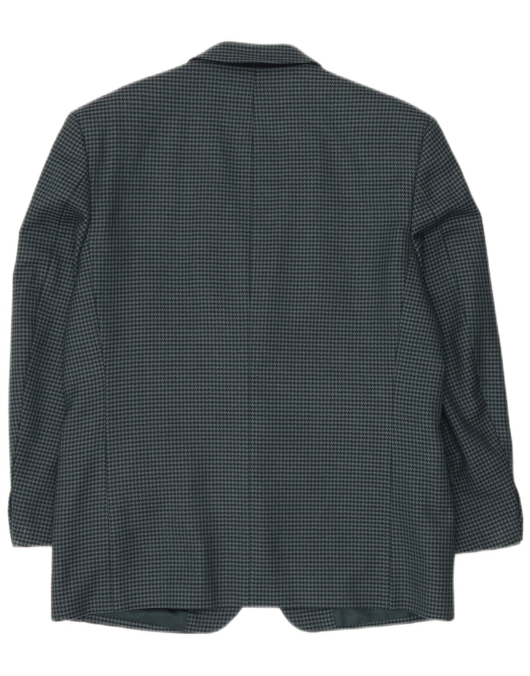 Jaqueta blazer masculina de 2 botões Douglas IT 50 grande verde houndstooth