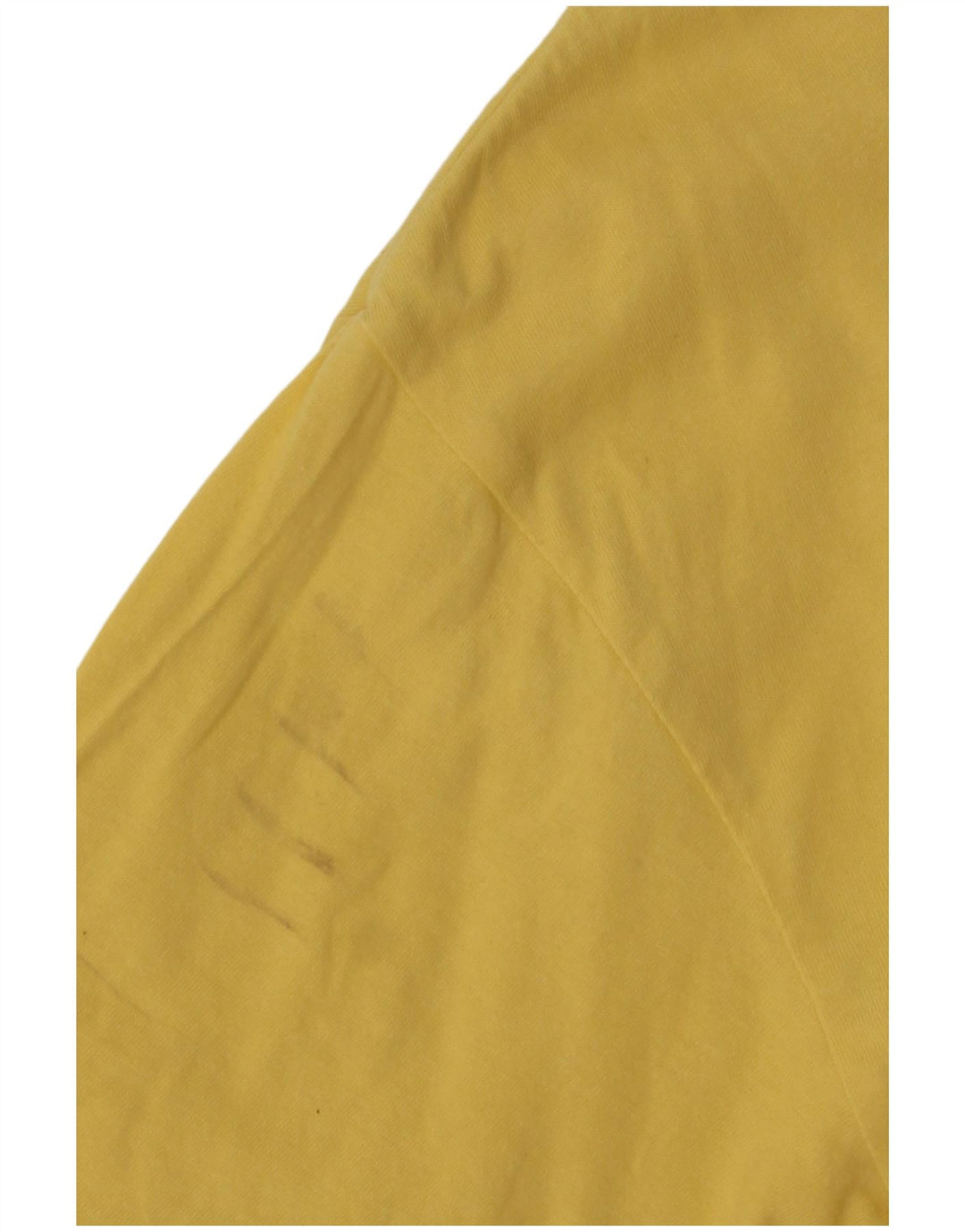 Camiseta gráfica masculina Stefanel Top grande algodão amarelo