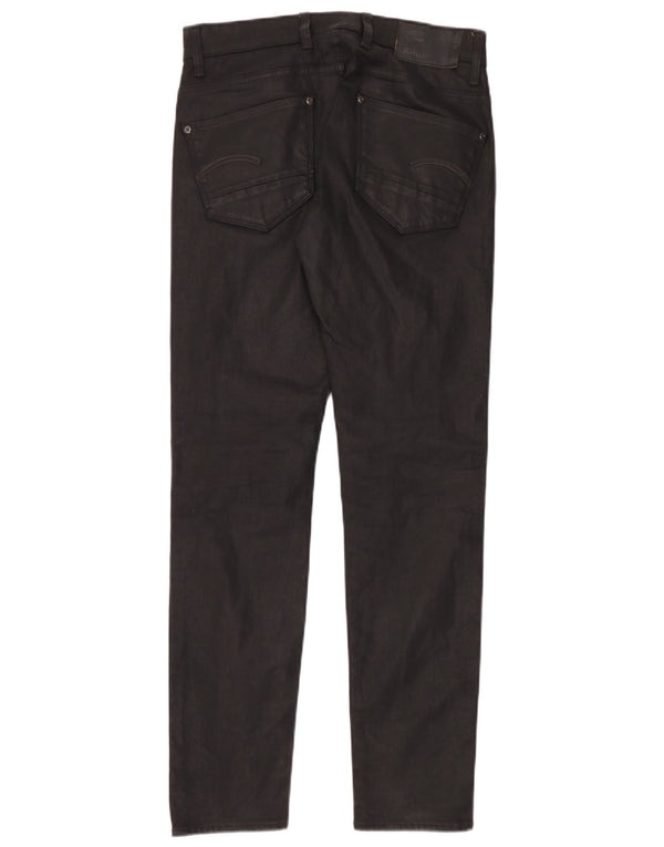 G-Star Masculino Revend Super Slim Jeans W31 L32 Algodão Preto