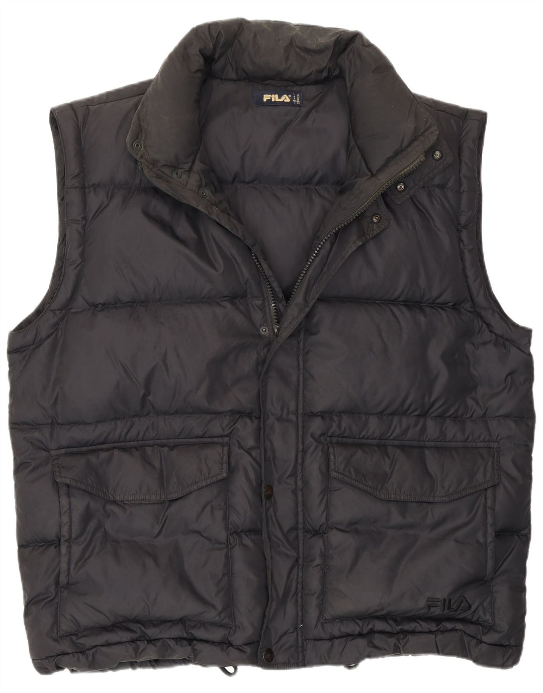 Fila Colete Masculino Acolchoado IT 52 XL Preto Poliamida