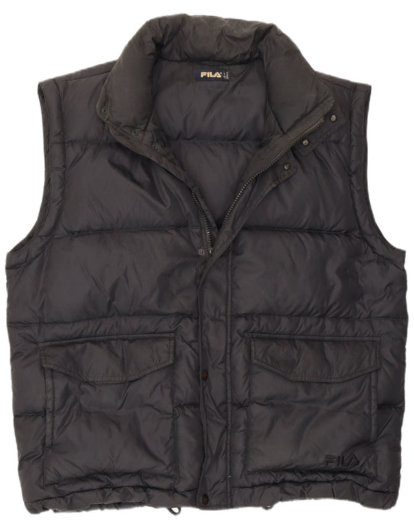 Fila Colete Masculino Acolchoado IT 52 XL Preto Poliamida